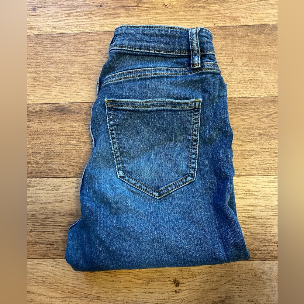 Denim skinny jeans